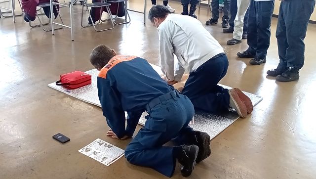 救命講座を実施しました